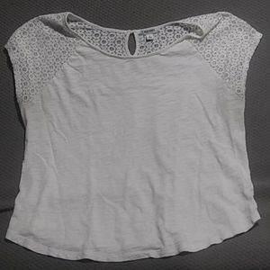 Old Navy lace cap sleeve top